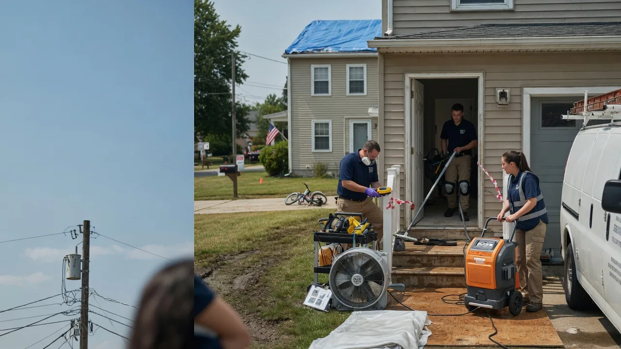 Water Damage Repair in Miamiville, OH near me